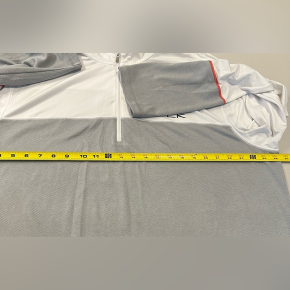 Calvin Klein Performance Pullover Men’s Size XXL Reflective 1/4 Zip Logo Jacket - Picture 10 of 13